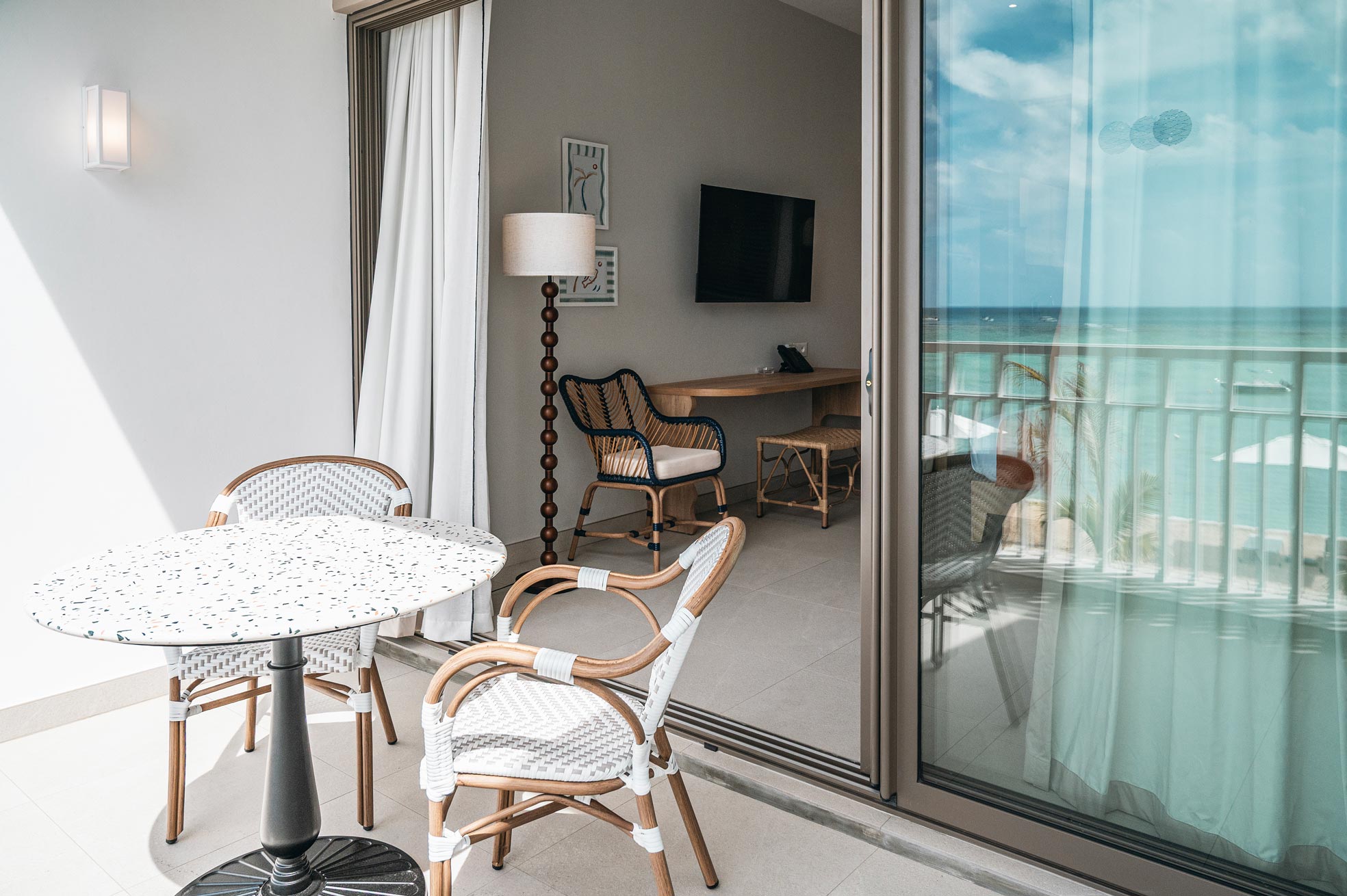 Studio Vue Mer - Térasse ou balcon privé