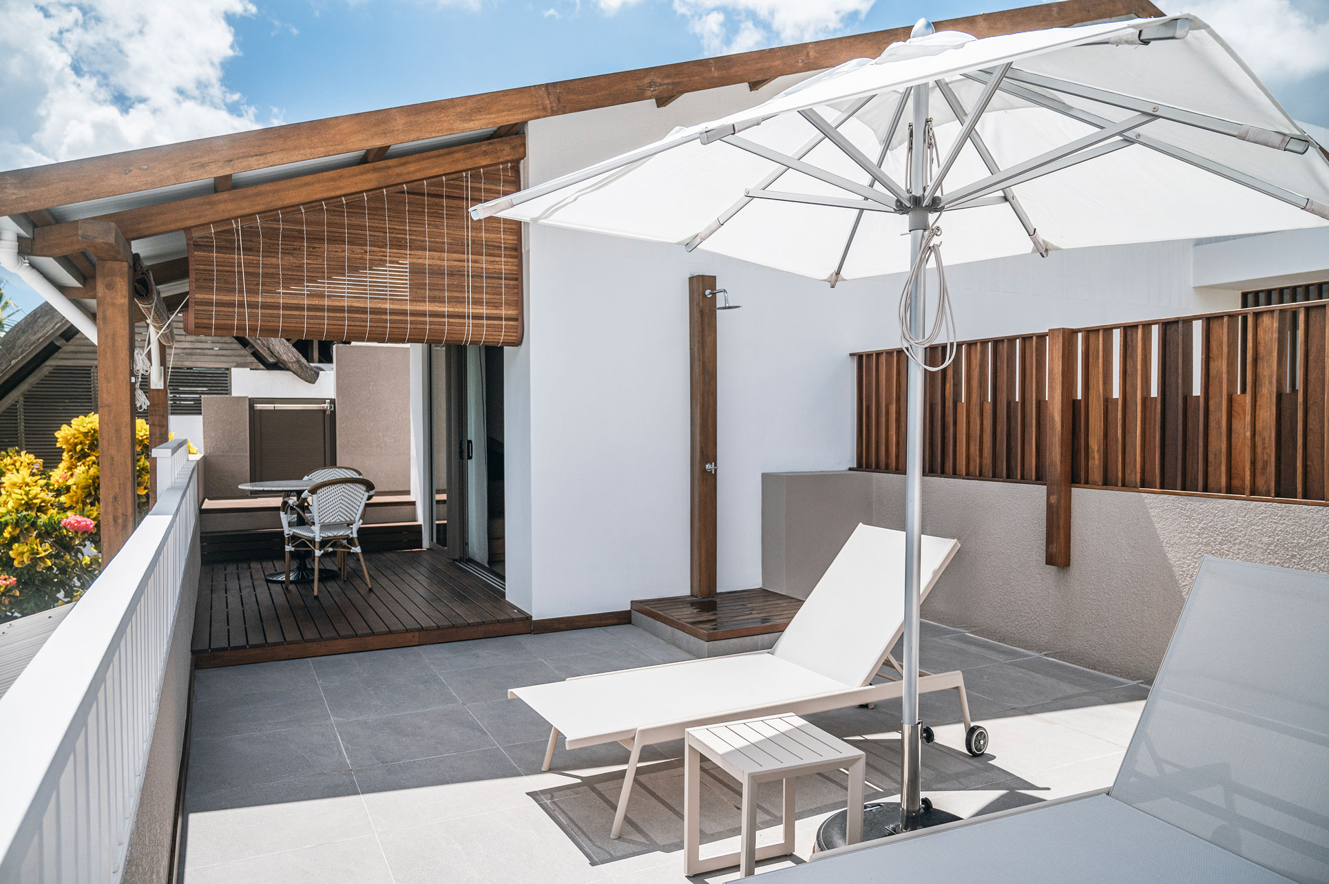 Studio vue sur mer avec Solarium
