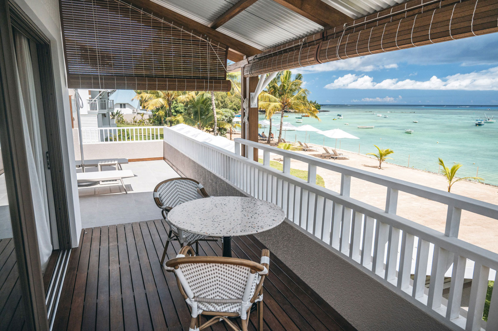 Studio vue sur mer avec Solarium